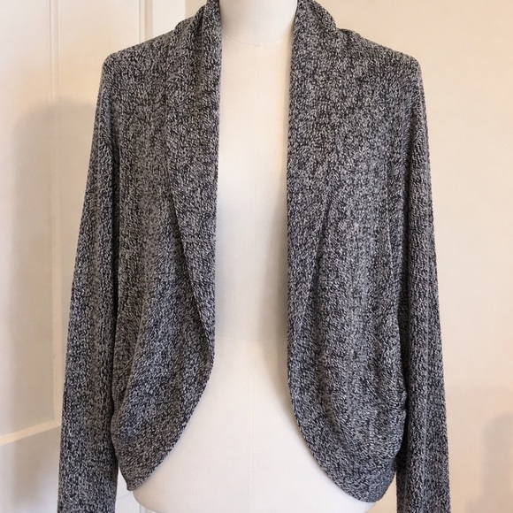 H&M Charcoal Open Front Cardigan - Picture 2 of 6
